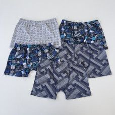 Дитячі труси боксерки для хлопчиків 8-9 років (5 шт/уп)  ТМ Nicoletta