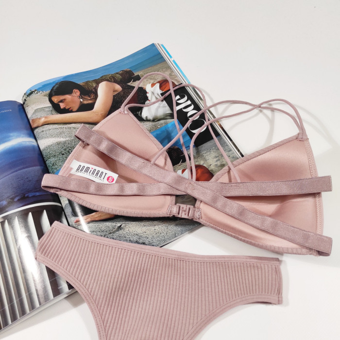 Комплект женский бюстгальтер чашка B. Push-up с трусиками "DOMINANT" размер 70 (XS/S)