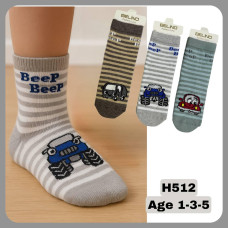 Носки хлопковые 3-4 года ТМ Belino (6 шт/уп)