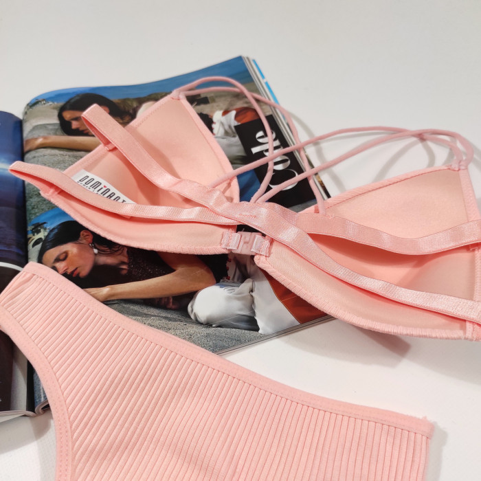 Комплект женский бюстгальтер чашка B. Push-up с трусиками "DOMINANT" размер 70 (XS/S)