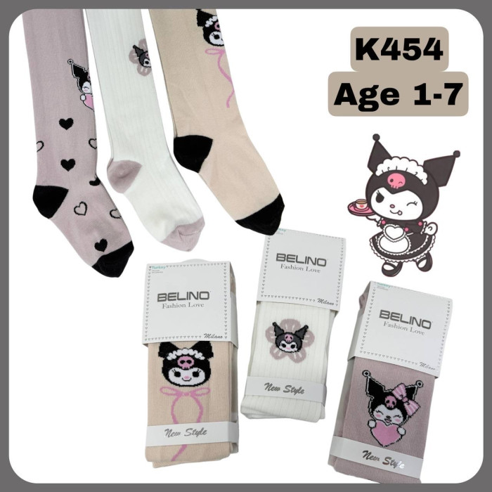 Колготки для дівчаток бавовняні р.5-6 років TM Belino (3 шт/уп)