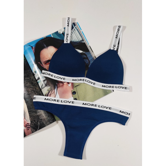 Комплект женский бюстгальтер чашка B. Push-up с трусиками "DOMINANT" размер 70 (XS/S)