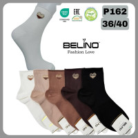 Жіночі бавовняні шкарпетки 36-40 (6 шт/уп)