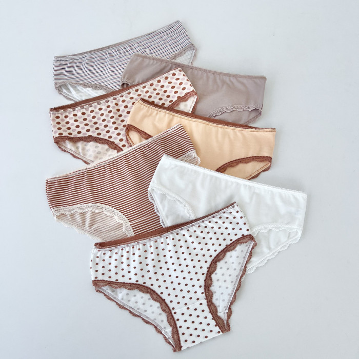 Набор детских трусиков неделек 8-9 лет ( 7шт/уп ) ТМ Nicoletta