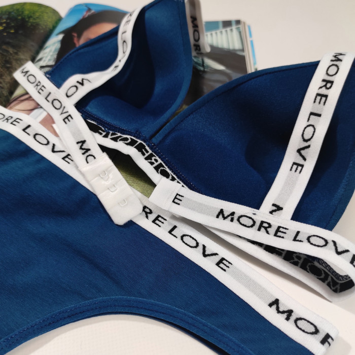 Комплект женский бюстгальтер чашка B. Push-up с трусиками "DOMINANT" размер 80 (M/L)