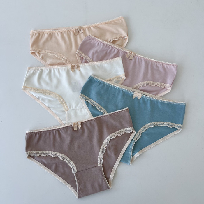 Детские трусики для девочек 8-9 лет (5шт/уп) ТМ Nicoletta