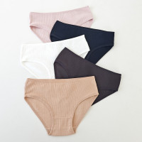 Дитячі трусики рубчик дівчаток 14-15 років (5шт/уп) ТМ Nicoletta