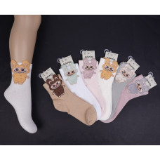 Носки хлопковые 11-12 лет для девочек ТМ Katamino (6 шт/уп)