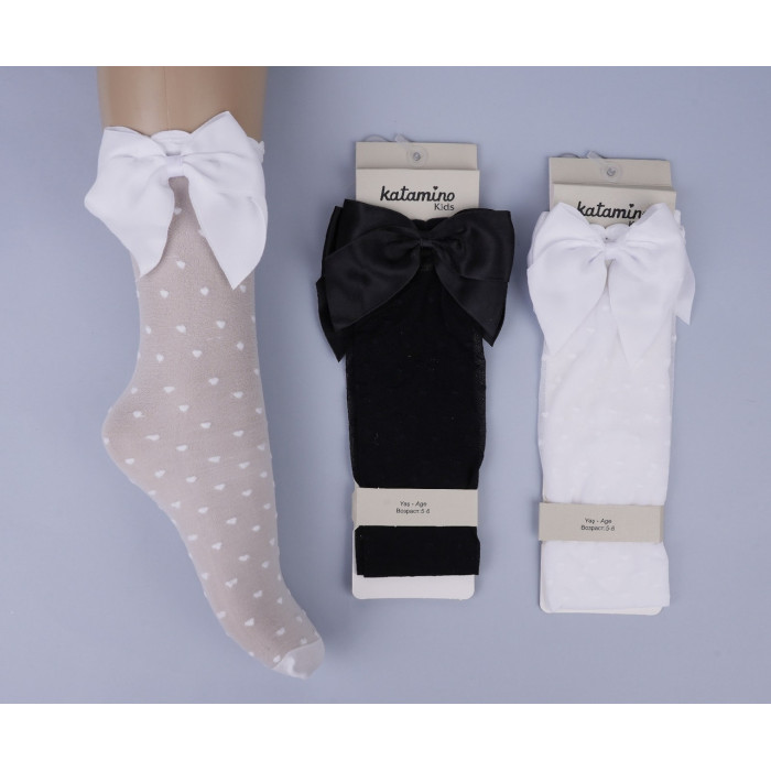 Гольфы капроновые для девочек 9-10 лет ТМ Katamino (6 шт/уп)