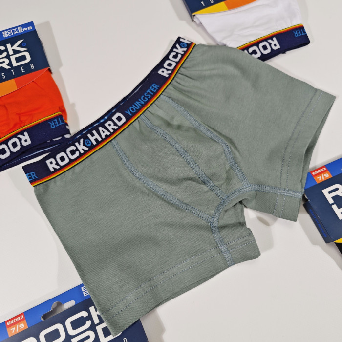 Дитячі труси боксерки для хлопчиків 5-7 років rock hard (5 шт/уп)