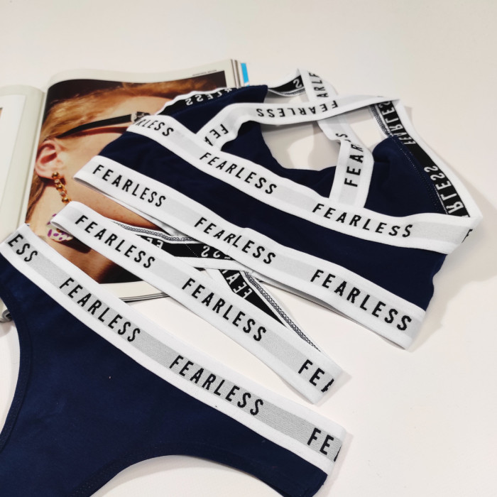 Комплект жіночий бюстгальтер чашка B на тонкому поролоні + трусики "DOMINANT" розмір 70