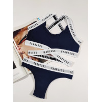 Комплект жіночий бюстгальтер чашка B на тонкому поролоні + трусики "DOMINANT" розмір 75