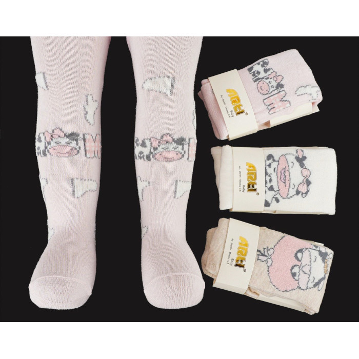 Колготки для немовлят 0-6 міс ТМ Arti (3 шт/уп)