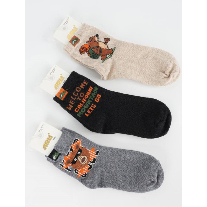 ОПТОМ Носки для мальчиков 7-8 лет ТМ Katamino (3 шт/уп)