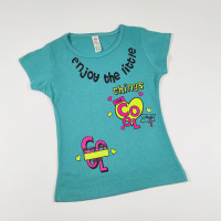 ОПТОМ Футболка для девочек 3,4,5,6,7 лет