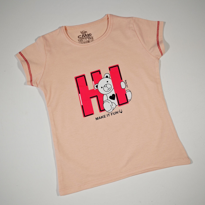 ОПТОМ Футболка для девочек 3,4,5,6,7 лет