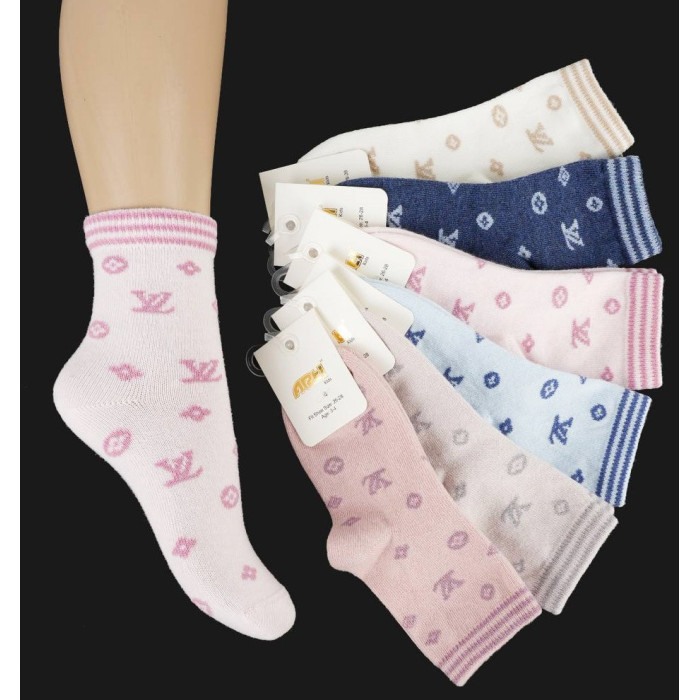 Шкарпетки бавовняні 15-16 років для дівчаток ТМ ARTI (6 шт/уп) 200440