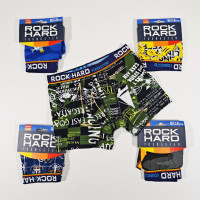 Детские трусы боксерки для мальчиков 11-13 лет rock hard (5 шт/уп)