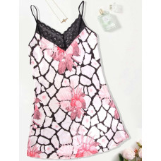 Жіночий сатиновий пеньюар M, L, XL Преміальної якості. (3 шт/уп)