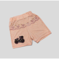 ОПТОМ Детские шорты для девочки 3,4,5,6,7 лет Ажур (5 шт/уп)