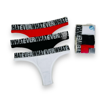 ОПТОМ. Набір жіночих трусів бразилиана. Розмір: L. ( 3 шт/уп). Туреччина.