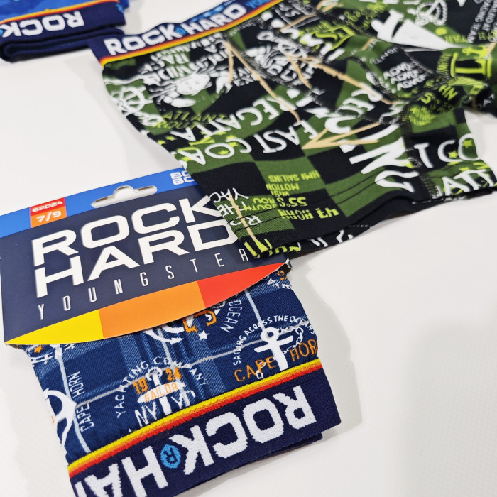 Труси боксерки для хлопчиків 5-7 років rock hard (5 шт/уп)