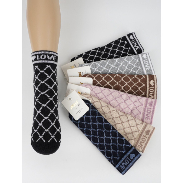 Носки хлопковые 5-6 лет для девочек ТМ Katamino (6 шт/уп)