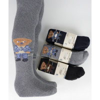 ОПТОМ Махрові колготки дитячі 7-8 років TM Arti (3 шт/уп) 350181