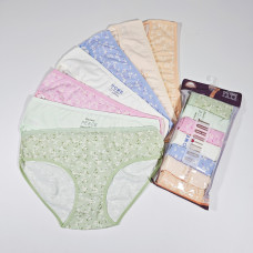 ОПТОМ. Набор женских трусов "Dominant". Размер: 2XL. ( 7 шт/уп). Турция.