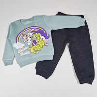 Костюм для девочек 1,2,3 года трехнитка начес