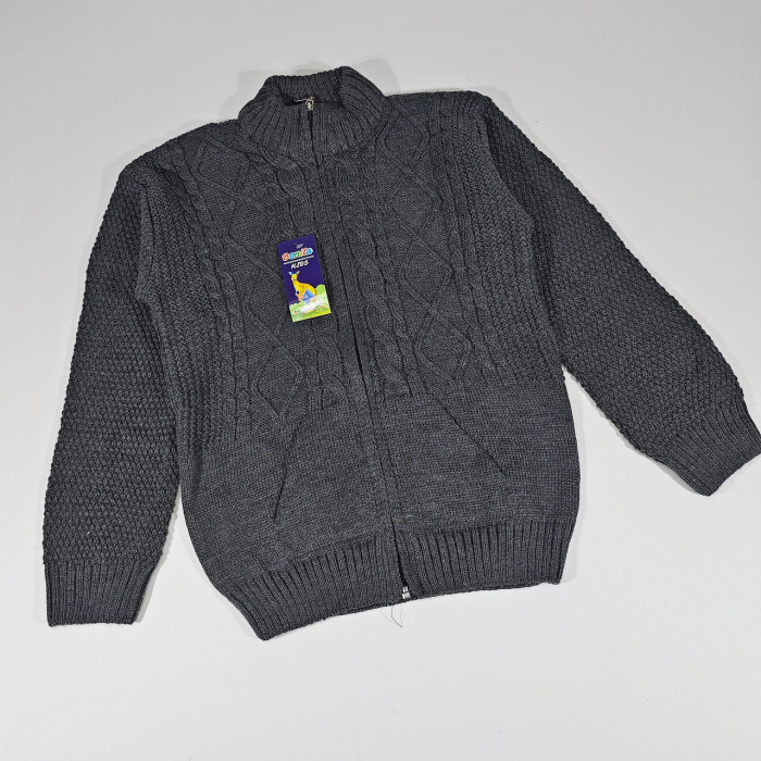 ОПТОМ Вязана кофта на блискавці 13-14, 15-16 років