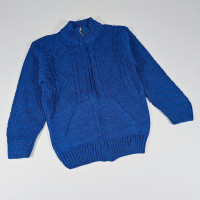 ОПТОМ Вязаная кофта на молнии 6-8, 8-10, 10-12 лет