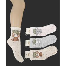 Носки хлопковые 1-2 года для девочек ТМ Katamino (6 шт/уп)