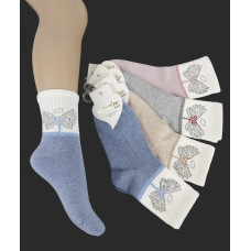 Носки хлопковые 5-6 лет для девочек ТМ Katamino (6 шт/уп)