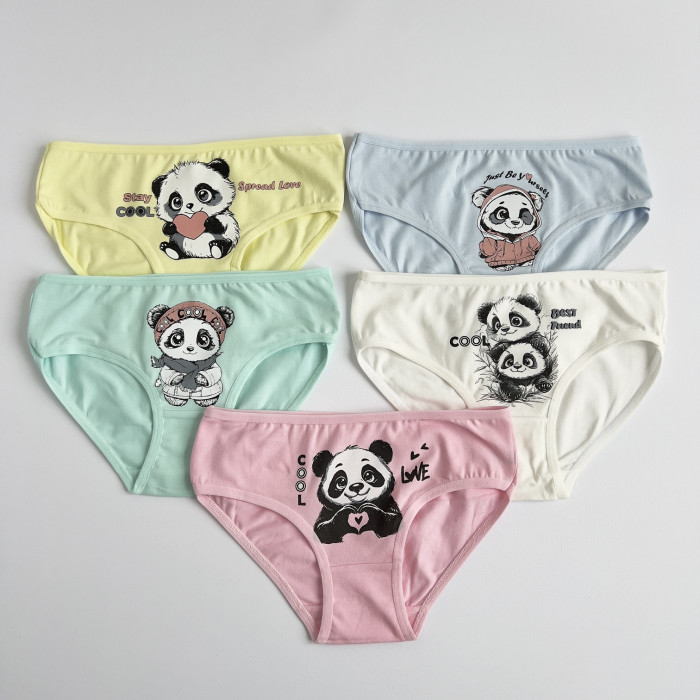 Детские трусики для девочек 4-5 лет (5шт/уп) ТМ Nicoletta